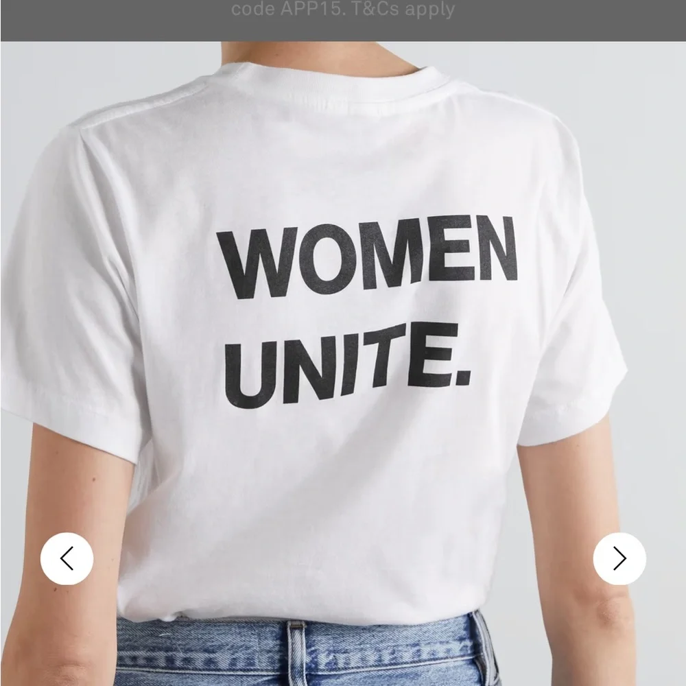 JENNIFER FISHER women unite Printed organic cotton-jersey T-shirt - Picture 2 of 9